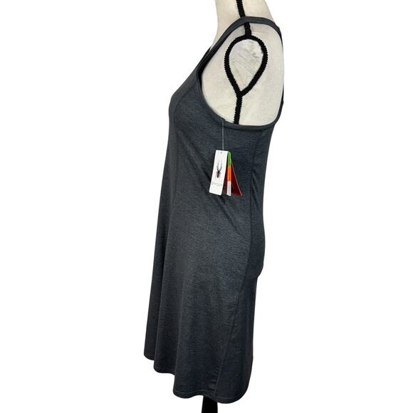 Spyder Large A-Line Dress Sleeveless Racerback Stretch Wicking Padded Shelf Bra - Picture 7 of 13